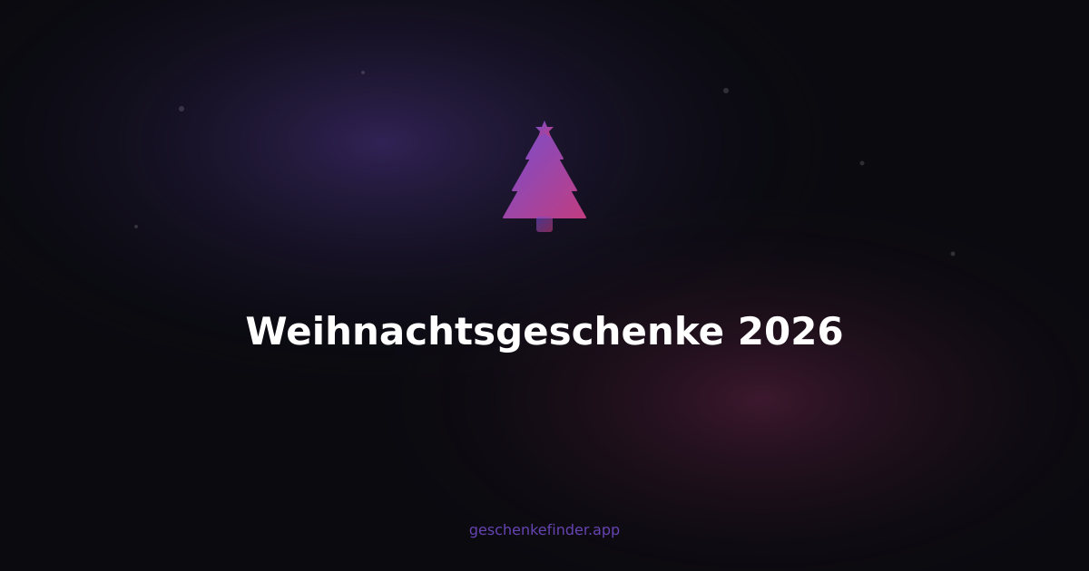 Weihnachtsgeschenke 2026 — Die besten Ideen für jeden